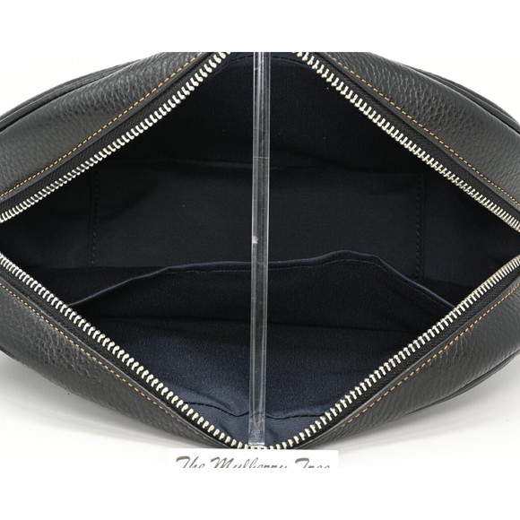 COACH JAMIE Camera Bag w Happy Dog Black Pebbled Leather CC791 NWT $398 - Picture 6 of 12